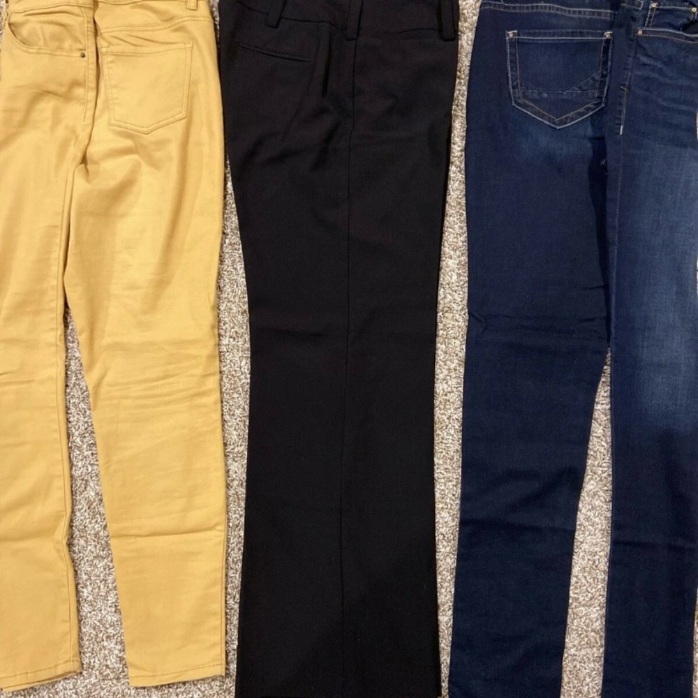 Lot Of 3 Womens Pants Size 13 & 32L ~Blue Spice, I.N., Day Trip